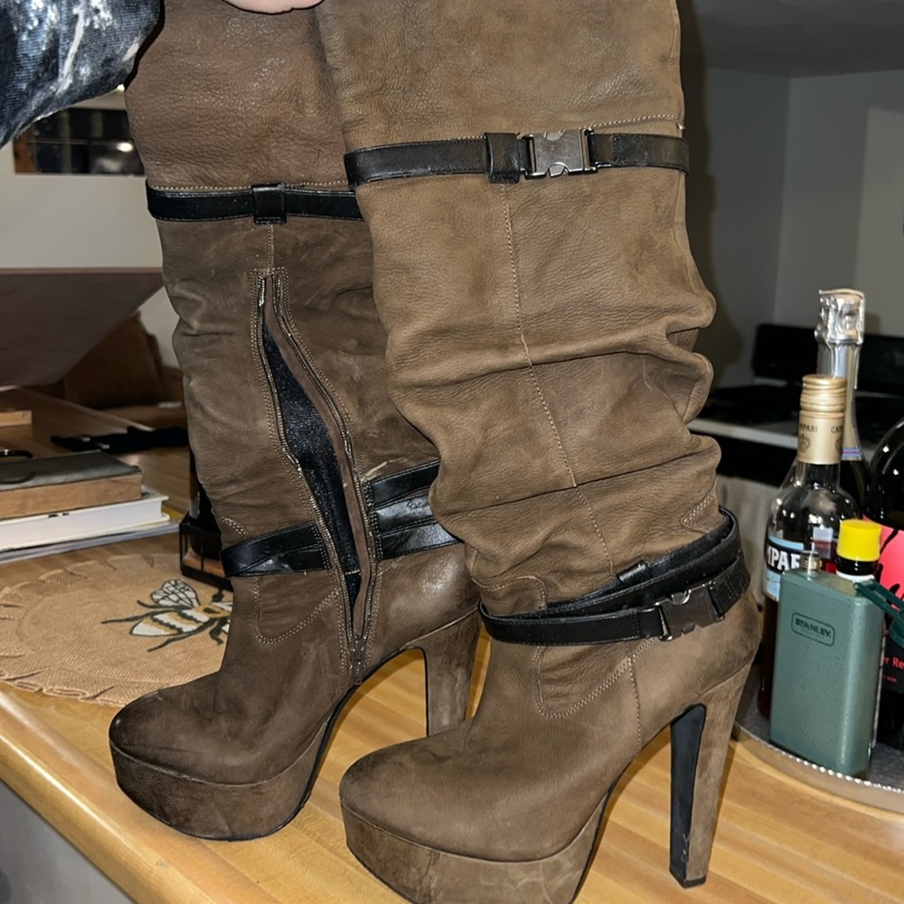 Jessica Simpson alster heeled boots